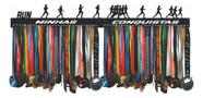 Porta Medalha Corrida Rua Masc 2 Modulos P Até 200 Medalhas