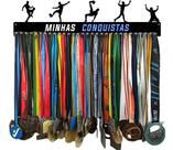 Porta Medalha Futebol Masculino 62cm de Comprimento Porta Medalha Futebol Masculino 62cm de Comprimento