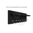 Porta Medalhas com Prateleira MDF - com kit fixação. Porta Medalhas com Prateleira MDF - com kit fixação.