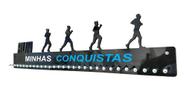 Porta Medalhas Corrida de Rua Masc Para Ate 100 Medalhas