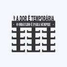Porta Medalhas De Corrida Feminina - Mdf 24 medalhas 6mm Color Frase
