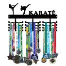 Porta Medalhas em Aço - Karatê
