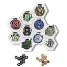 Porta Medalhas Hexagonal para suas conquistas Suporte de medalhas para corrida mountain bike futebol premiação esportes