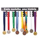 Porta Medalhas MDF Preto 24 Medalhas Cada Medalha Uma História Porta Medalhas MDF Preto 24 Medalhas Cada Medalha Uma História