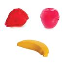 Porta Metade Frutas Banana Morango Maçã Plasutil