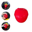 Porta Metade Maçã 380ml em Polipropileno BPA Free para Frutas e Festas