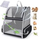 Porta-mochilas para gatos LOLLIMEOW, ideal para animais pequenos