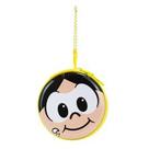Porta moeda circular magali 7.5cm - turma da mônica
