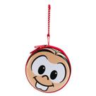 Porta moeda circular mônica 7.5cm - turma da mônica