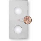 Porta-moedas BCW Premium, 2x2 centavos, pacote com 100
