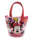 Porta moedas com chaveiro disney minnie mouse vermelho