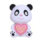 Porta-moedas Creative Panda PVC Cartoon Money Saving Bank Porta-moedas Creative Panda PVC Cartoon Money Saving Bank