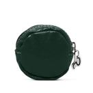 Porta Moedas de Couro Dime - Verde