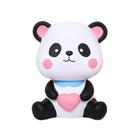 Porta-moedas de PVC de grande capacidade Piggy Bank Kawaii Panda