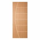 Porta mogno - frisada em 1/2 lua - furo p/ fechadura - plastificada0,80 x 2,10 Porta mogno - frisada em 1/2 lua - furo p/ fechadura - plastificada0,80 x 2,10