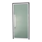 Porta Murano com Puxador Super 210cm x 90cm Brimak Abertura Esquerda Mix Preto Porta Murano com Puxador Super 210cm x 90cm Brimak Abertura Esquerda Mix Preto
