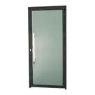 Porta Murano com Puxador Super 210cm x 90cm Brimak Abertura Esquerda Preto Porta Murano com Puxador Super 210cm x 90cm Brimak Abertura Esquerda Preto