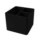 Porta Objetos com 3 Divisórias Preto - Dello