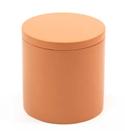 Porta Objetos Com Tampa Minimalista Terracota