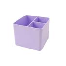Porta Objetos Dello com 03 Divisórias Pastel Lilás