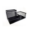 Porta Objetos Metal Preto Triplo VMP Porta Objetos Metal Preto Triplo VMP