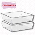 Porta Objetos Organizador Multiuso Acrilico S/ Divisoria 2 UN