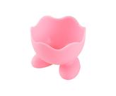 Porta Ovo Animado Silicone Rosa 1pç