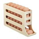 Porta Ovos Organizador Bandeja Geladeira Dispenser 4 Andares 30 Ovos