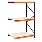 Porta Pallet 1500Kg 1 Continuação 200x180x60 3N Com Bandeja MDP - Amapá Porta Pallet 1500Kg 1 Continuação 200x180x60 3N Com Bandeja MDP - Amapá