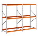 Porta Pallet 250kg 1 Inicial E 1 Continuação 1,20x60 Expositor 3 Niveis