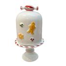 Porta panetone ceramica gd gingerbread luiz salvador