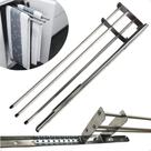 Porta Pano Suporte Toalha Triplo Deslizante Cozinha Armário