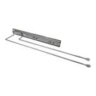 Porta Panos 8620 Duplo 80x25x435mm Cromado Jomer