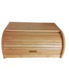 Porta Pão Bambu Tampa Retrátil 40x27,5x16,5cm Porta Pão Bambu Tampa Retrátil 40x27,5x16,5cm