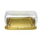 Porta-Pão Em Aço Inox Dourado - By Fineza Porta-Pão Em Aço Inox Dourado - By Fineza