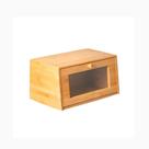 Porta Pão em Bambu com Tampa Retrátil e Visor Acrílico para Pães e Bolos Porta Pão em Bambu com Tampa Retrátil e Visor Acrílico para Pães e Bolos