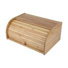 Porta Pão em Bambu com Tampa Retrátil JÁ MONTADO