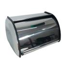 Porta Pão Em Inox Com Mini Saidas De Ar