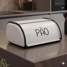 Porta Pão MEK Personalizado Branco