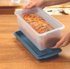 Porta Pão Mosaico Azul Mineral 3L - Tupperware