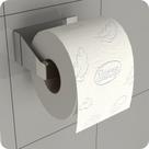 Porta Papel Higiênico Adesivo Colar Na Parede Inox DF Porta Papel Higiênico Adesivo Colar Na Parede Inox DF