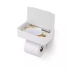Porta Papel Higienico/Lenços Umedecidos/Celular Branco - 1329 - ARTHI
