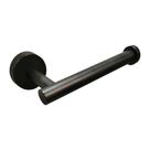 Porta Papel Higiênico Papeleiro Redondo Inox Preto