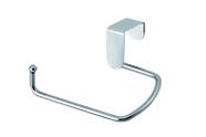 Porta Papel Higiênico para Caixa Acoplada Suporte para Um Rolo Sem Furo Cromado - Kit com 2 unidades Porta Papel Higiênico para Caixa Acoplada Suporte para Um Rolo Sem Furo Cromado - Kit com 2 unidades