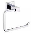 Porta Papel Higiênico Rolo Papeleira Suporte Sem tampa Inox Cromado Banheiro Lavatório Lavabo Metal Premium PMX Porta Papel Higiênico Rolo Papeleira Suporte Sem tampa Inox Cromado Banheiro Lavatório Lavabo Metal Premium PMX