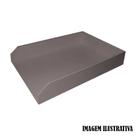 Porta Papel Sulfite Simples Mdf Madeira Pintado