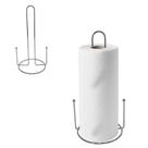 Porta papel toalha de mesa aramado cromado 2 esferas 28x13,5cmø