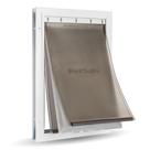 Porta para Cães PetSafe Extreme Weather - Alumínio, Grande, Branca