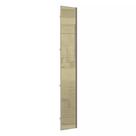 Porta para Closet com Vidro Reflecta Bronze 40cm com Puxador Perfil Champagne Luciane Móveis