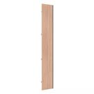 Porta para Closet Individual 40cm com Puxador Perfil Champagne Luciane Móveis